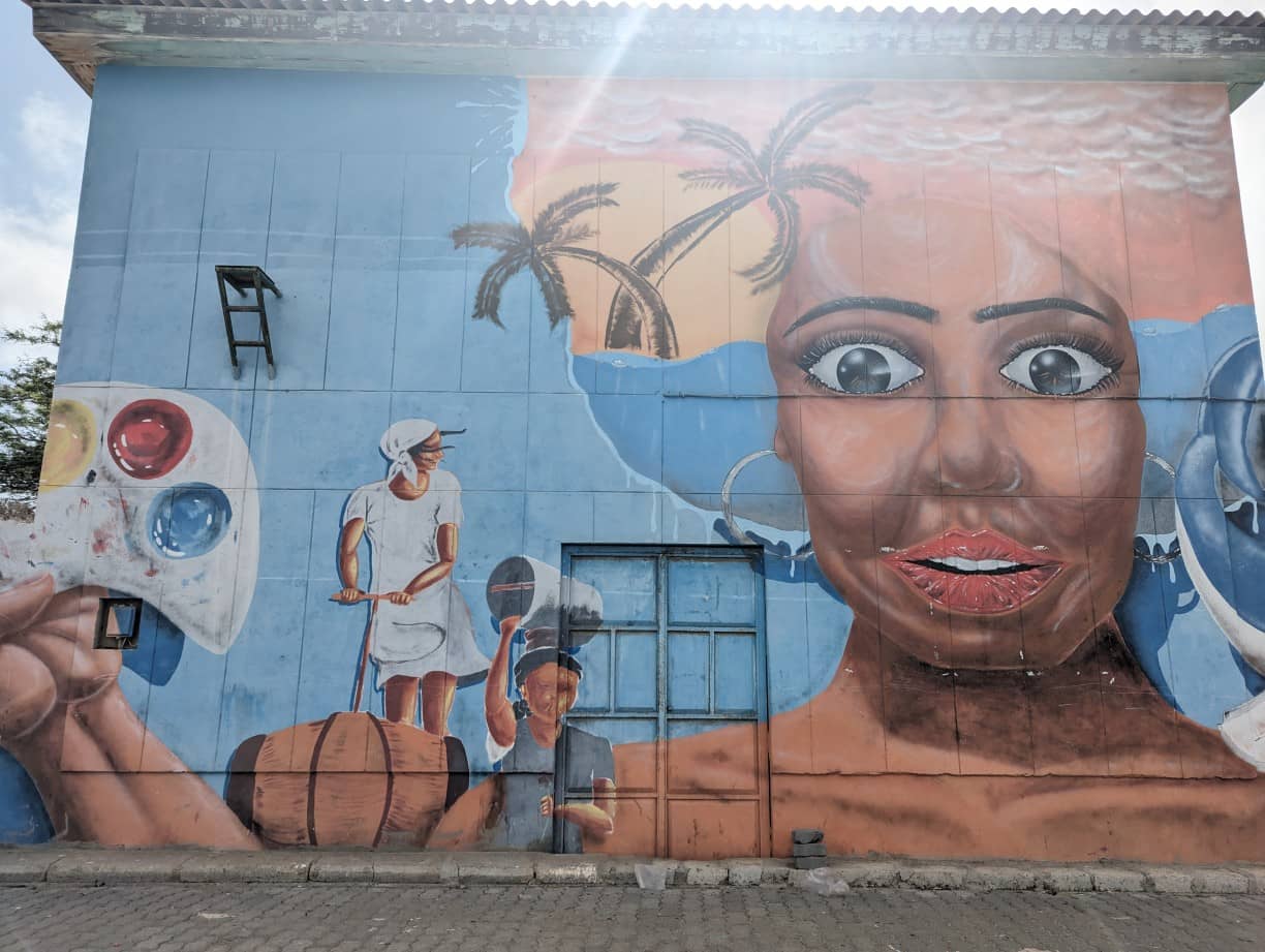 Mural en Espargos