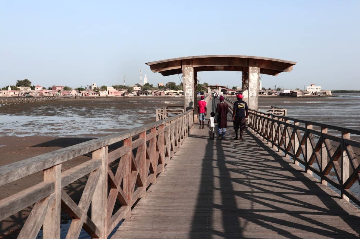 Puente de madera